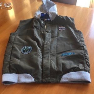 Young Versace hooded vest kids